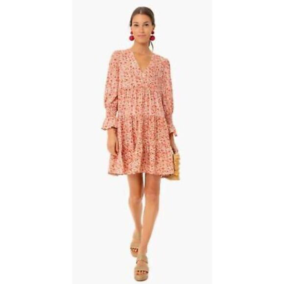 Tuckernuck Pomander Place Savannah Floral Kenzo Mini Dress •Women S• Tiered EXC - Picture 2 of 16